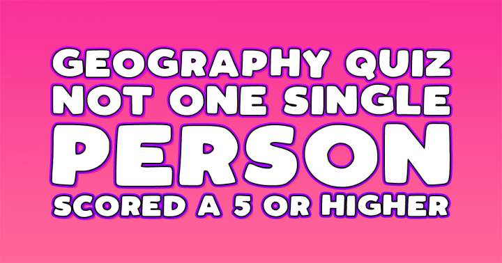 Banner for Quiz About Geography