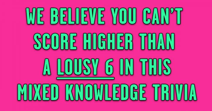 Banner for Mixed Knowledge Trivia