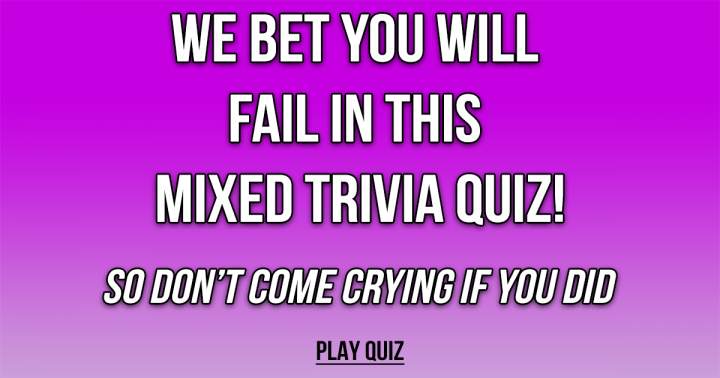 Mixed Trivia Quiz