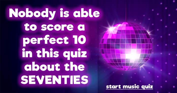 Seventies Music Quiz