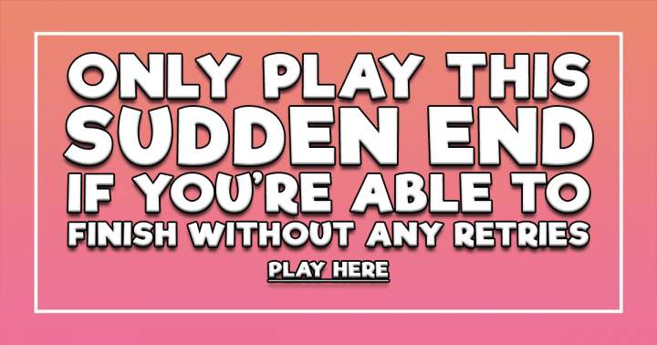 Banner for General Knowledge Sudden End
