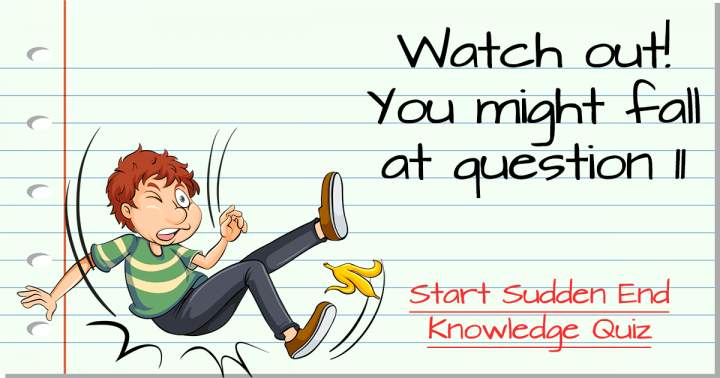 HARD Sudden End Knowledge Quiz