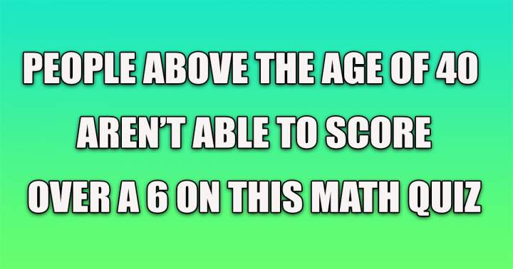 Math Trivia