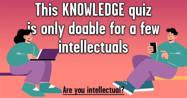 Banner for Knowledge Quiz for Intellectuals