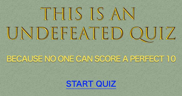 Banner for Can you defeat this one? 