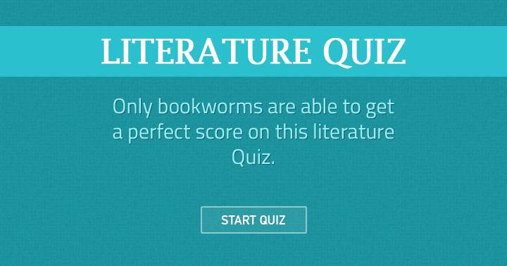 Banner for What do you know about literature?