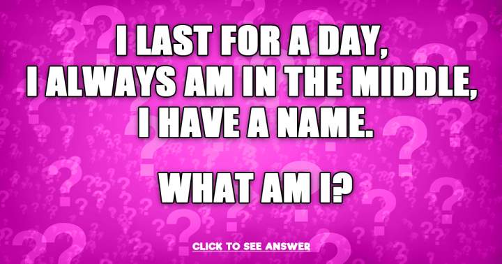Banner for Do you know the answer to this riddle?