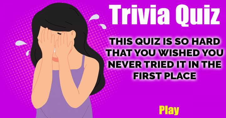 This quiz is so hard it will make you cry