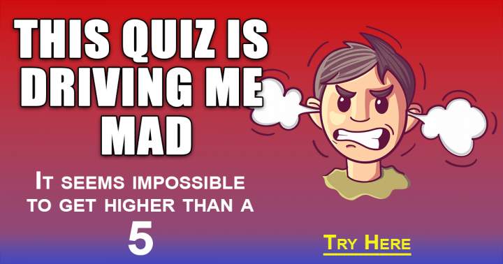 Banner for This one will drive you mad!