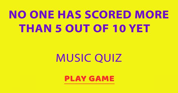 Banner for Music Quiz For Intelligent People