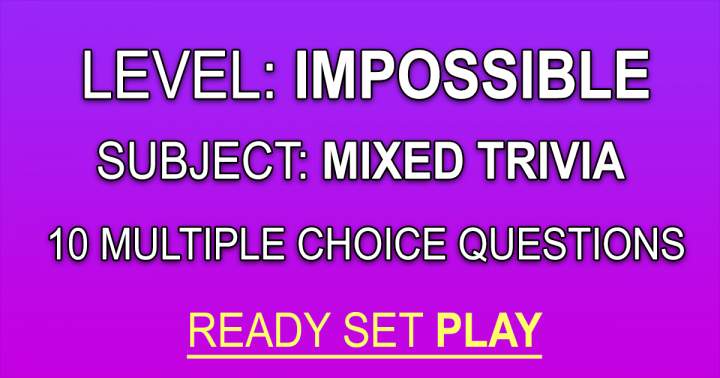 Banner for Mixed Knowledge Trivia