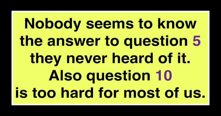 Banner for This Knowledge Quiz Is Impossible