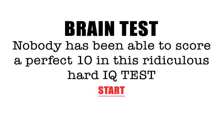 Brain Test