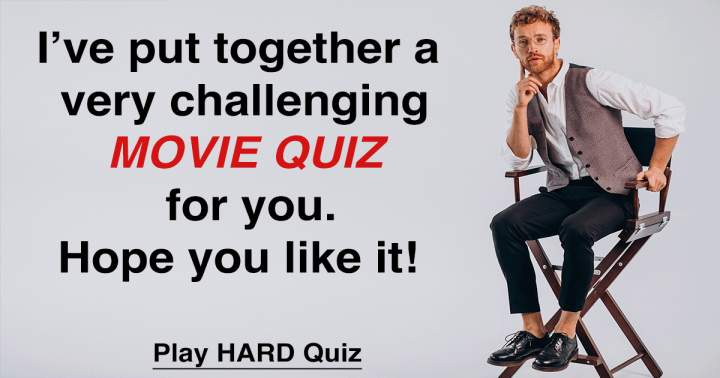 Banner for HARD Movie Quiz