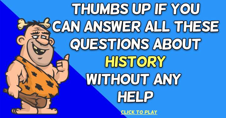Banner for History Quiz
