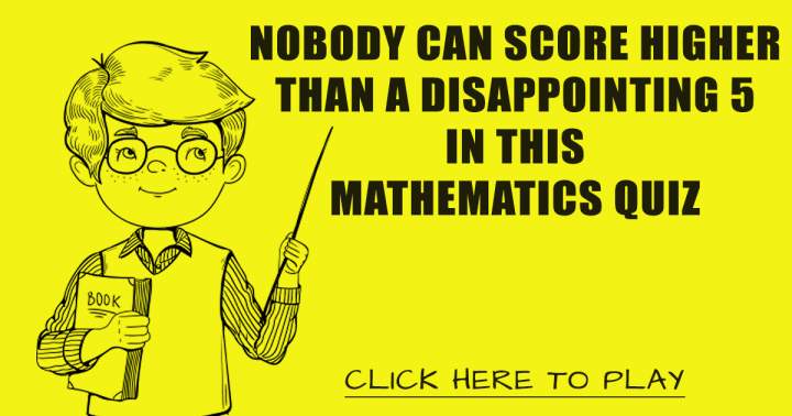 Banner for Mathematics Quiz
