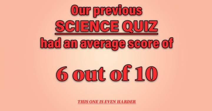 Banner for HARD Science Quiz