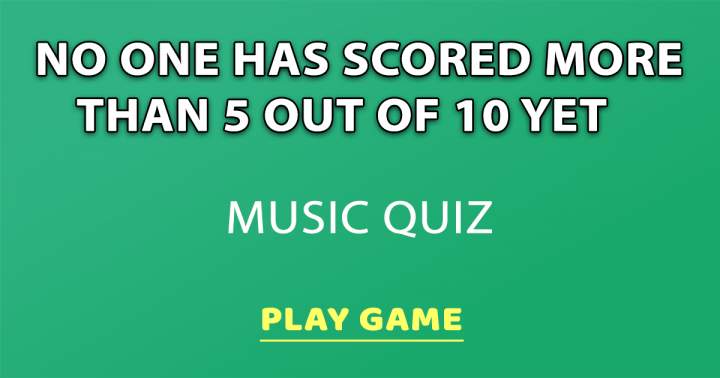 Banner for Music Quiz For Intelligent People