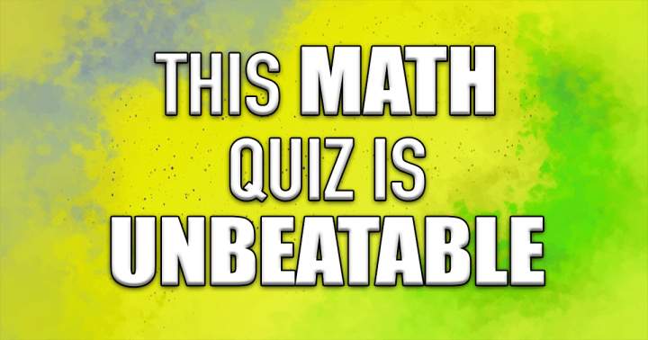 Banner for Unbeatable Math Quiz