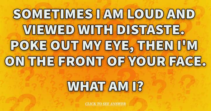 Banner for Do you know the answer to this riddle?