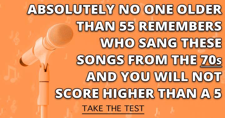 Banner for Who Sang These 70s Songs?