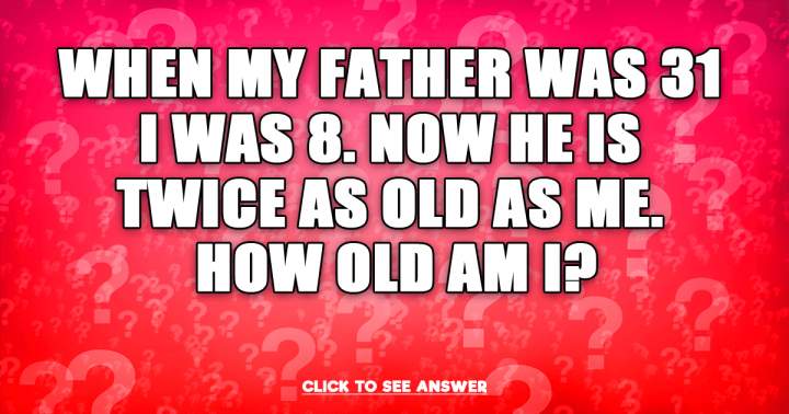 Do you know the answer to this riddle?