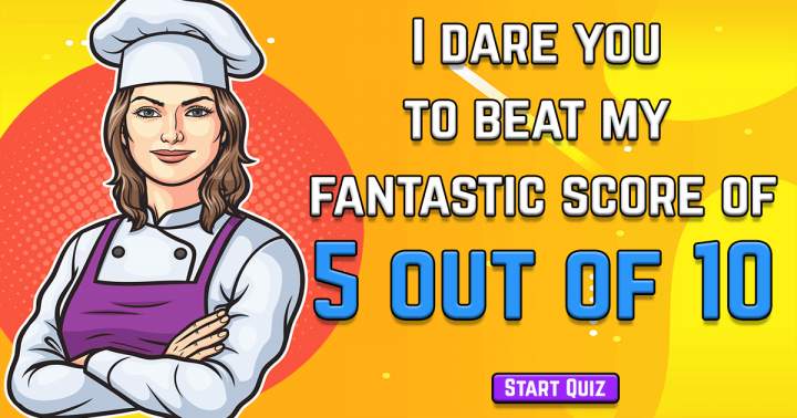 Banner for Challenging Food & Beverages Quiz
